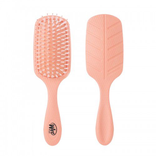 WETBRUSH GO GREEN™ TREATMENT &amp; SHINE PLAUKŲ ŠEPETYS SU ŠERNO ŠERELIAIS IR NATŪRALIU KOKOSO ALIEJUMI
