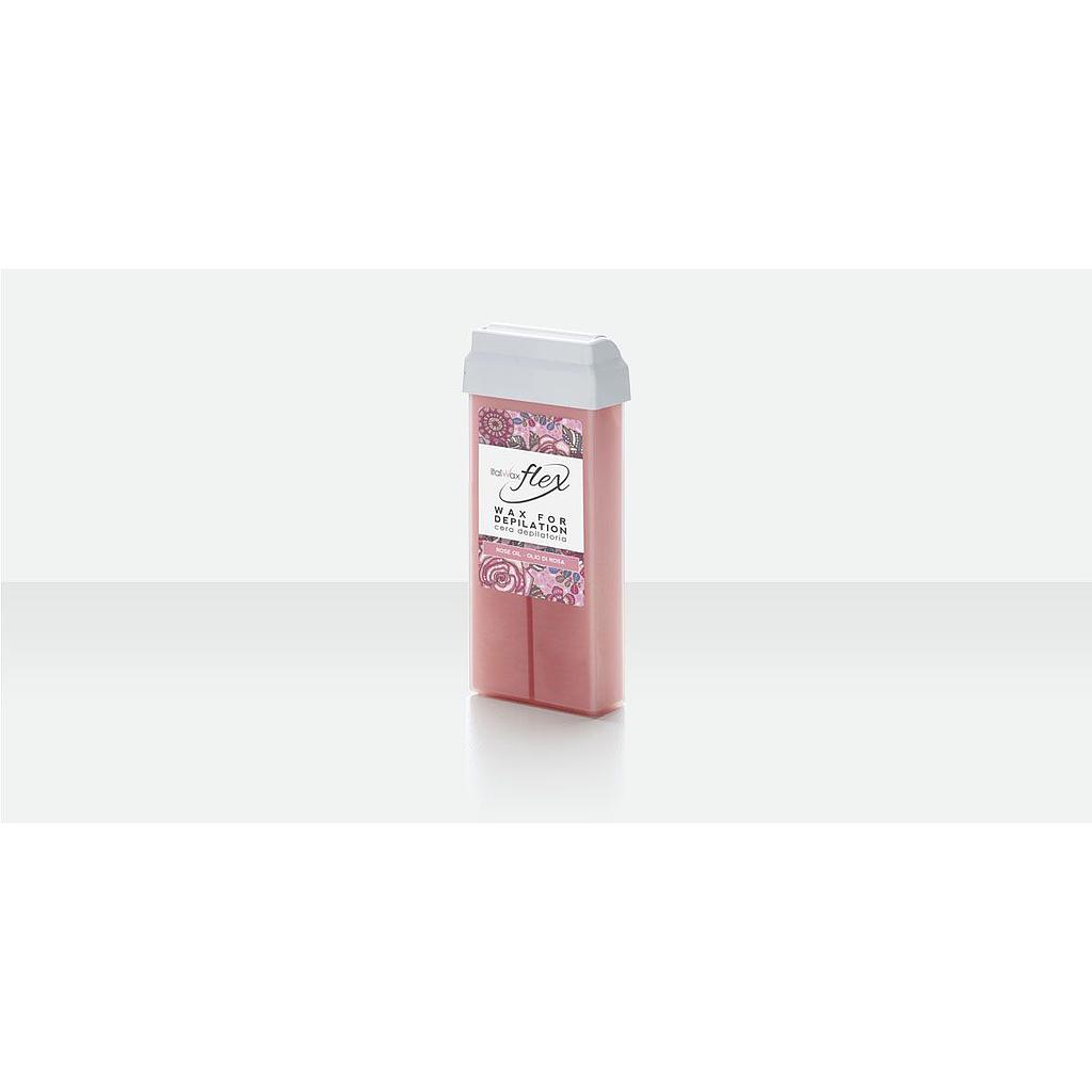 ItalWax kasetinis vaškas Flex Rose 100ml