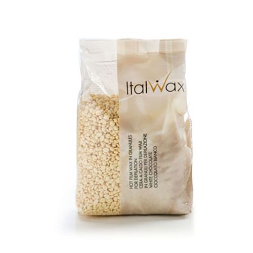 ItalWax Film Wax WHITE CHOCOLATE,granulinis vaškas 1kg